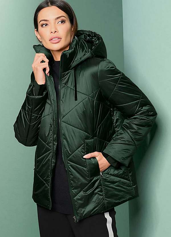 Heine longline quilted jacket hotsell