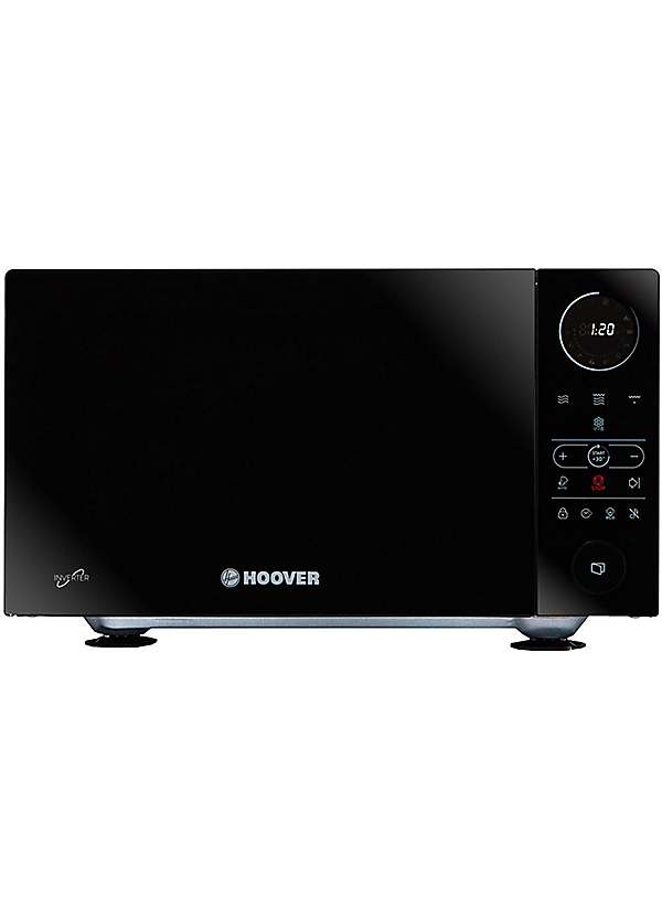 hoover 900w 25l solo microwave black