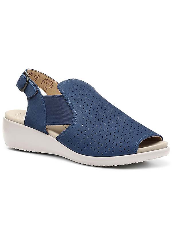 Hotter discount navy sandals