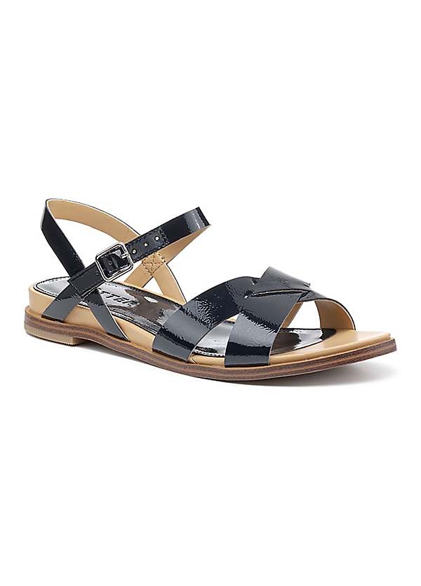 Hotter 2024 navy sandals