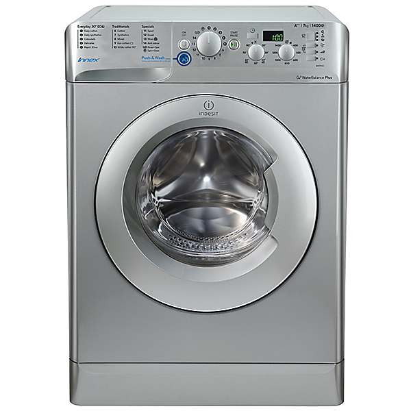 indesit washer dryer silver