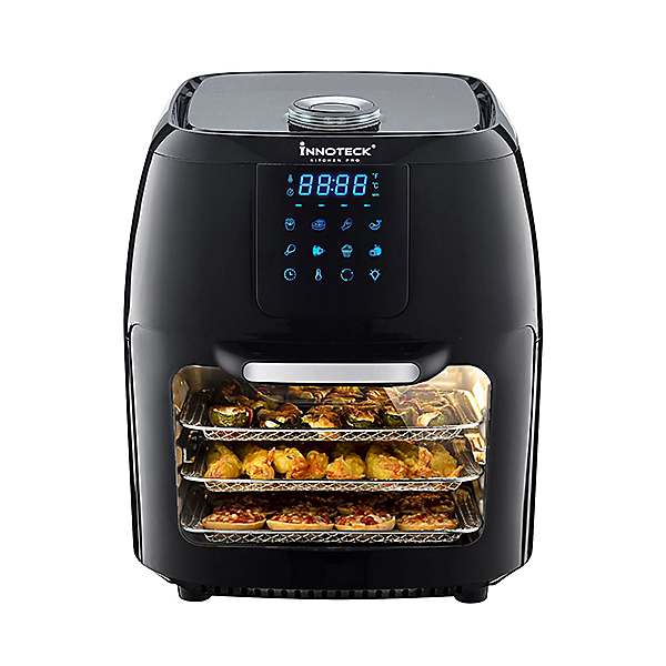 Innoteck DS 5894 Kitchen Pro 12Litre Digital Air Fryer Oven with Rotisserie Multi function Grattan