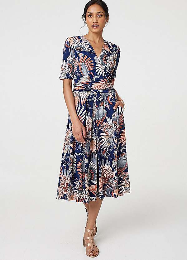 Izabel wrap dress hotsell