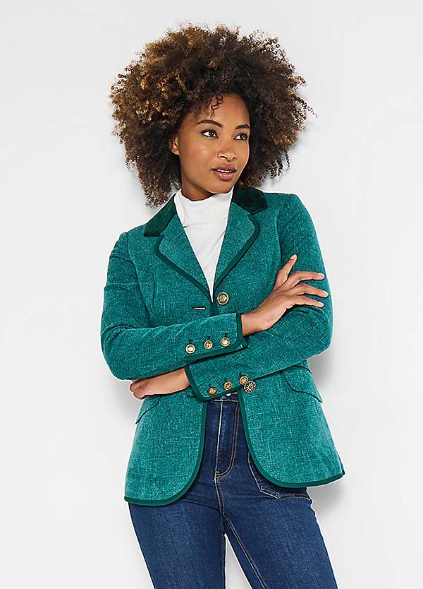 Joe Browns Checked Single Breasted Jacket Grattan