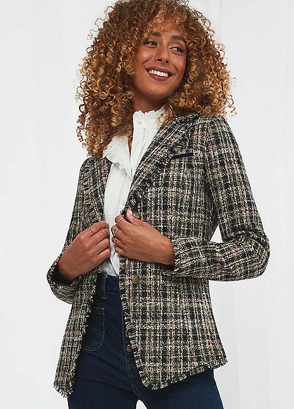 joe browns check jacket