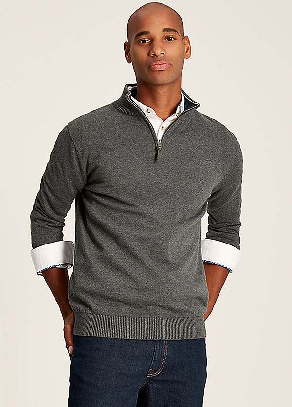 Joules half outlet zip jumper