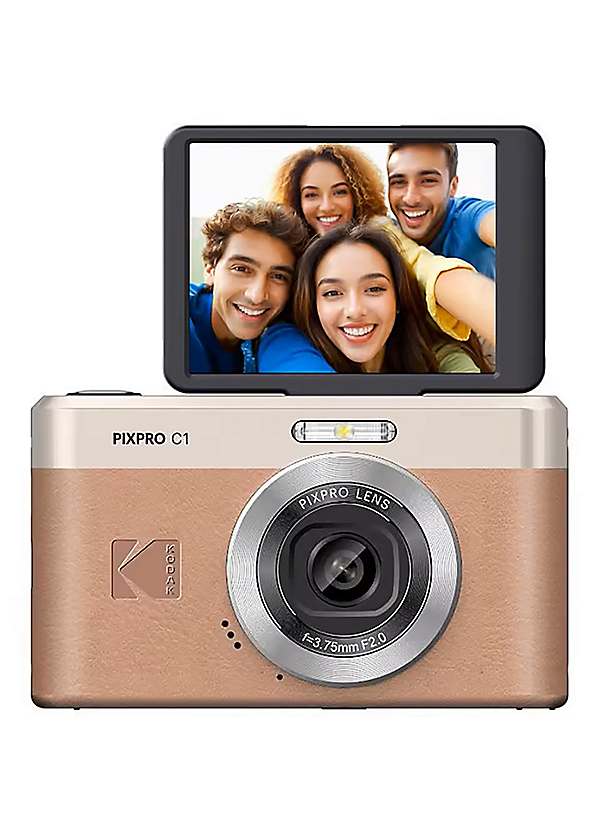 KODAK PIXPRO C1 ブラウン 新品❗️KODAK PIXPRO コンパクトデジタルカメラ C1 CLASSIC