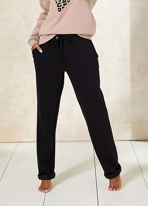 Drawstring wide leg lounge pants sale