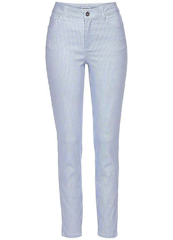 Striped jeggings clearance