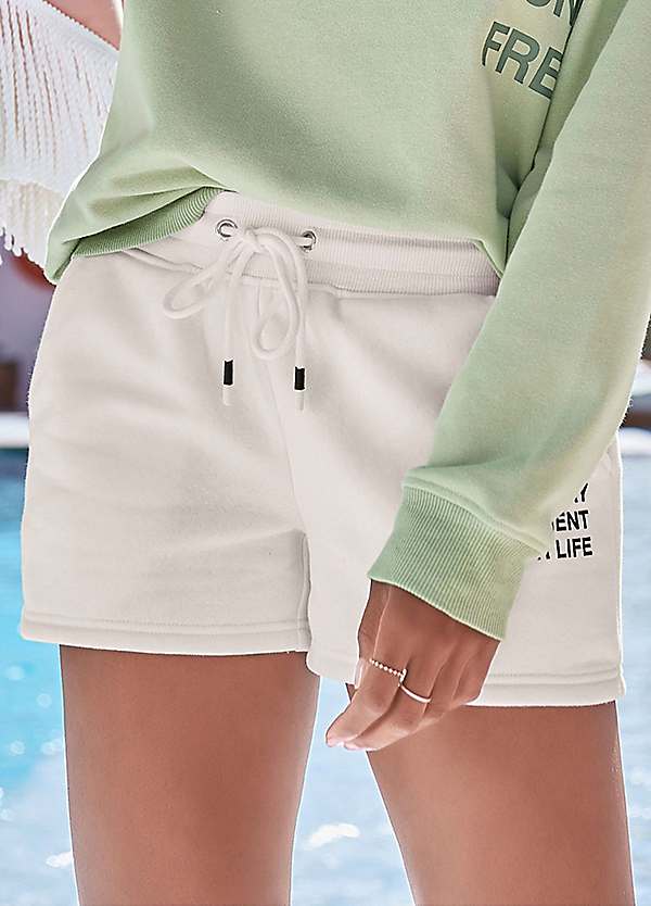 Stylish sweat shorts sale