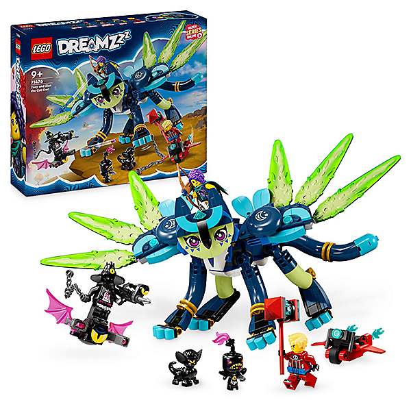 LEGO DREAMZzz Zoey & Zian The Cat-Owl Set | Grattan