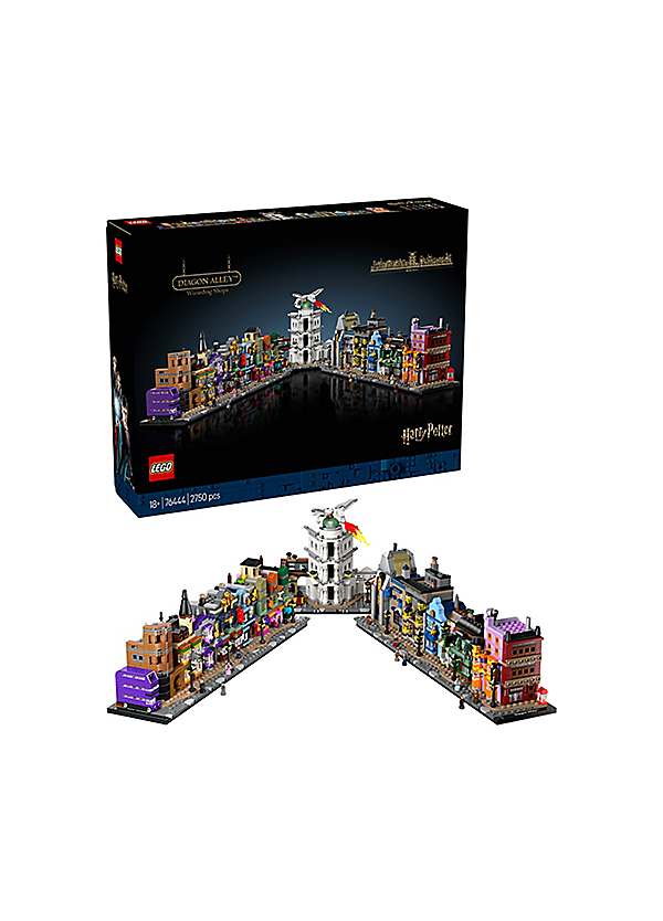 LEGO Harry Potter Diagon Alley Wizarding Shops Set Grattan