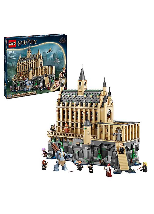 LEGO Harry Potter Hogwarts Castle The Great Hall Set Grattan