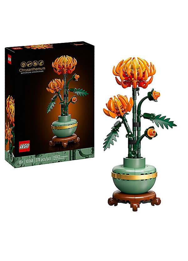 LEGO Icons Chrysanthemum Faux Flower Set Grattan