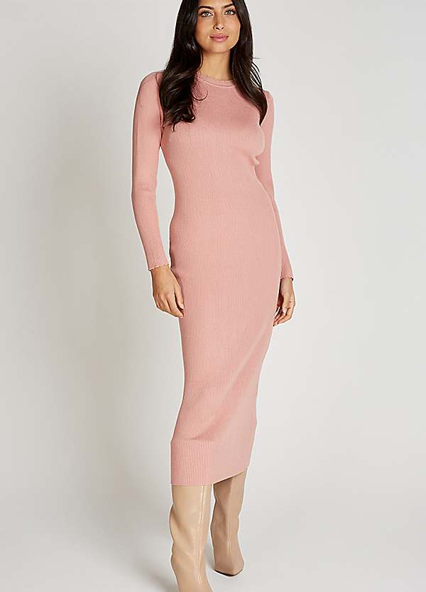 little mistress bodycon dress Grey Rib Knit Bodycon Dress for Every Occasion