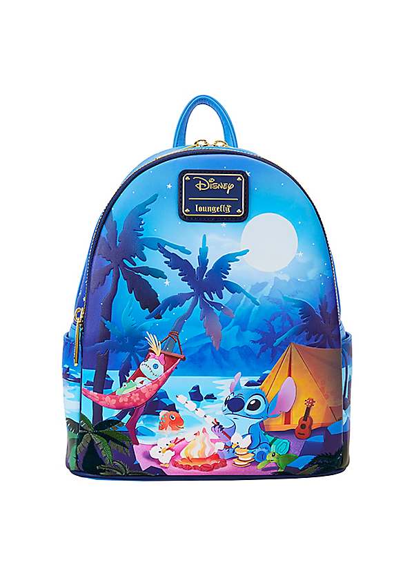 Loungefly Disney Lilo Stitch Camping Cuties Mini Backpack