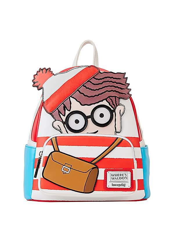 Loungefly Wheres Waldo Cosplay Mini Backpack Grattan