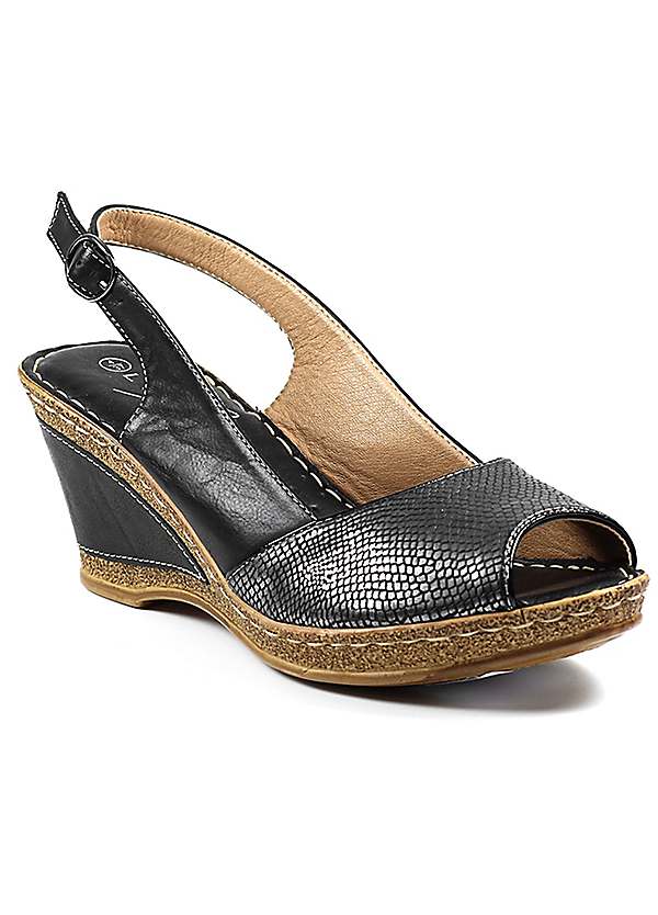 Snake wedges on sale