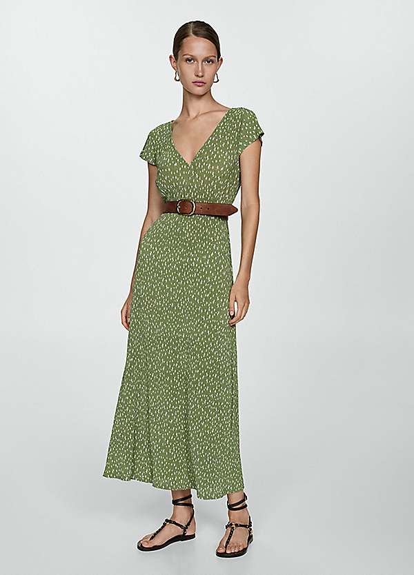 sun dress green Shelby Maxi Dress in Soft Olive – Lace & Beads main image 0