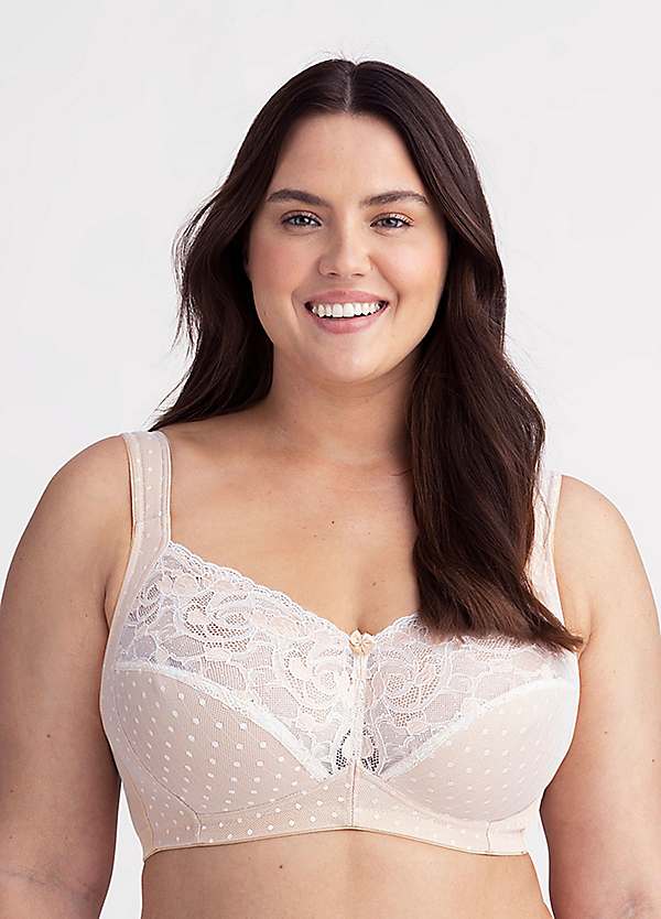 Miss Mary of Sweden Dotty Delicious Lace Non-Wired Bra