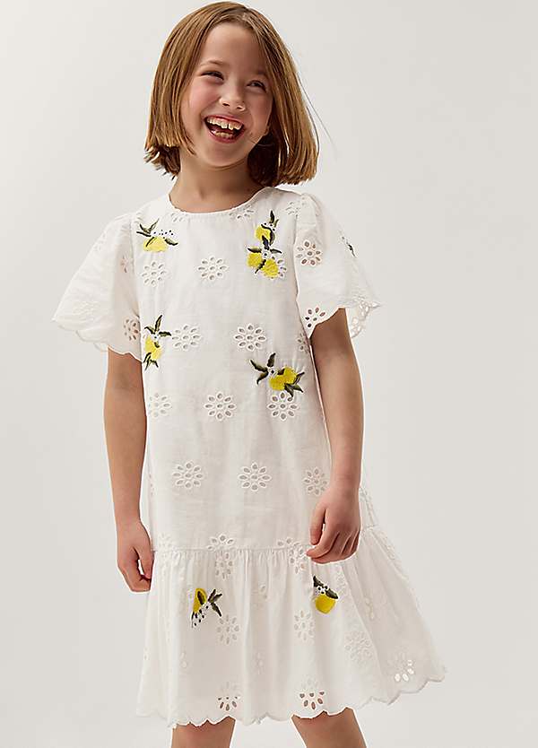 sachin and babi light blue dress Lemon Blossom Baby Girl Dress