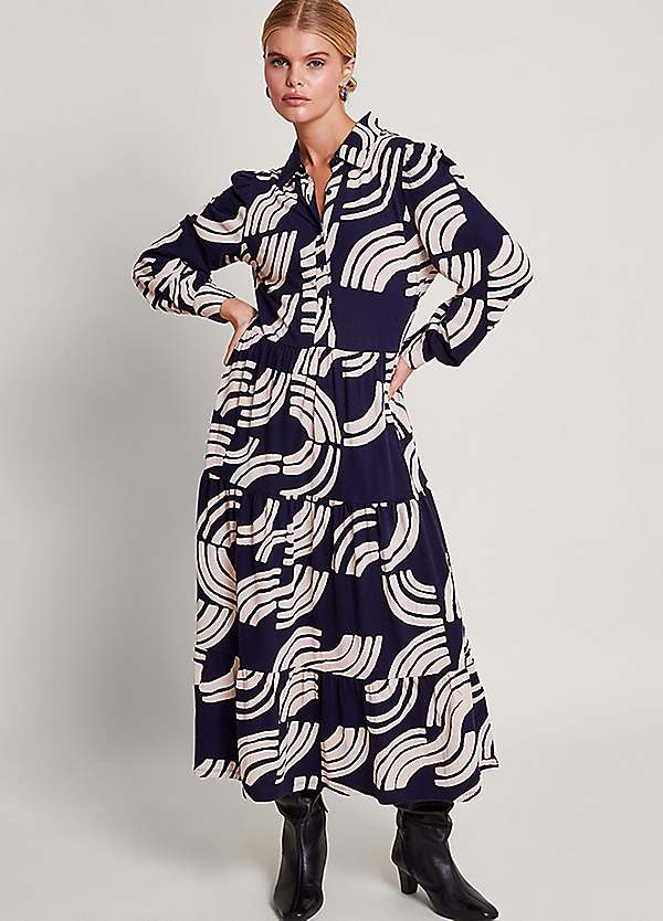 Monsoon harlequin sale dress