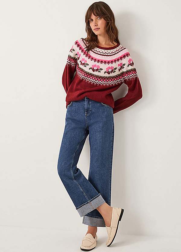 Monsoon Fair Isle Jumper Dress Uk Buy Monsoon Green Fox Fair Isle