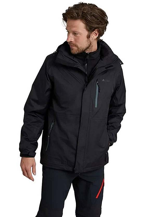 Mountain Warehouse Bracken Extreme 3-In-1 Waterproof Jacket Grattan