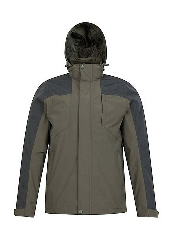 Mountain Warehouse Mens District Extreme 3 In 1 Waterproof Jacket