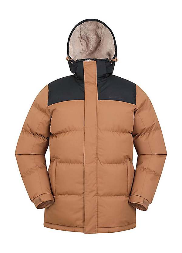 Mountain Warehouse Mens Snow Borg Lined Padded Jacket Grattan