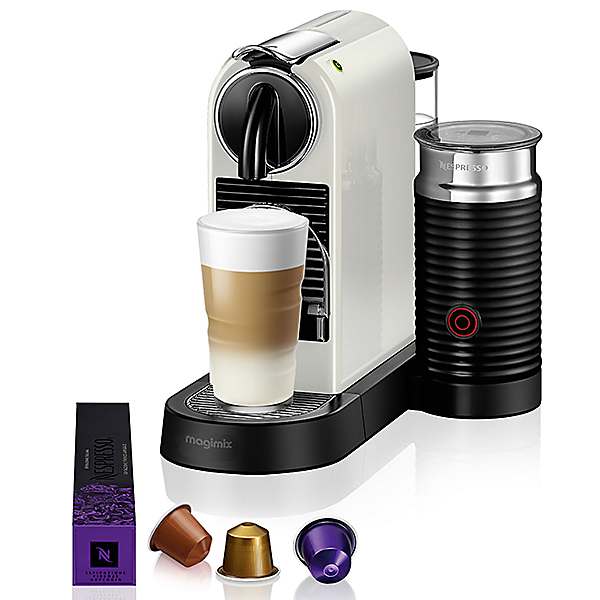 Nespresso by Magimix Citiz Pod Coffee Machine with Milk Frother