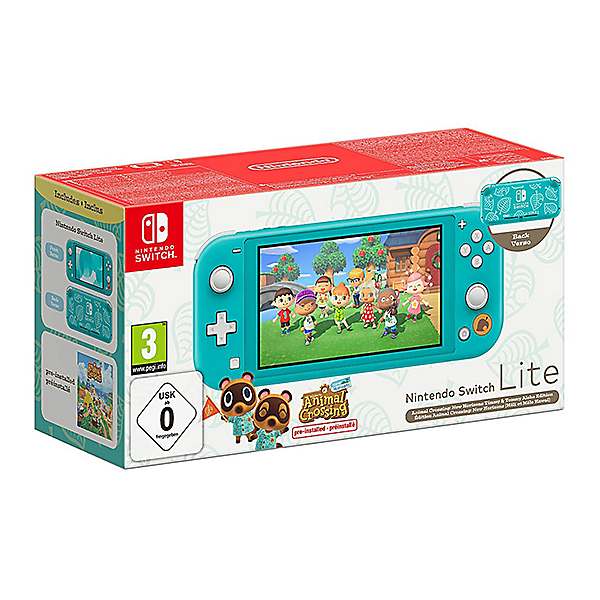 Nintendo Switch Lite Turquoise - Timmy & Tommy Edition | Grattan