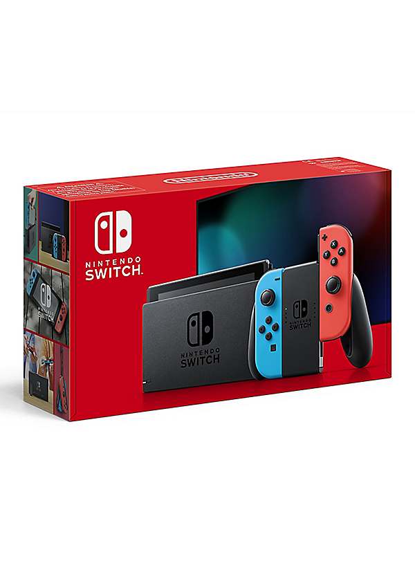 Nintendo Switch Neon 1.1 Smaller Box 32GB | Grattan