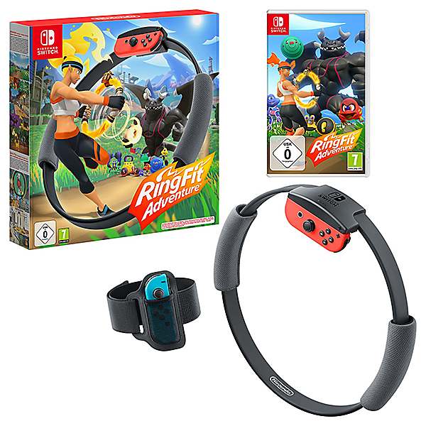 Nintendo - Ring Fit Adventure Set (W/Ring-Con & Leg Strap)