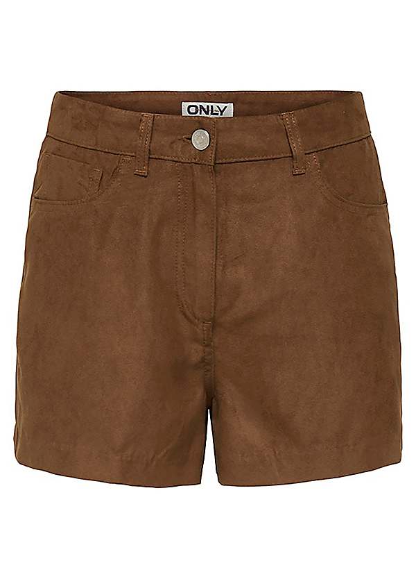 Only Sandi Faux Suede Shorts | Grattan