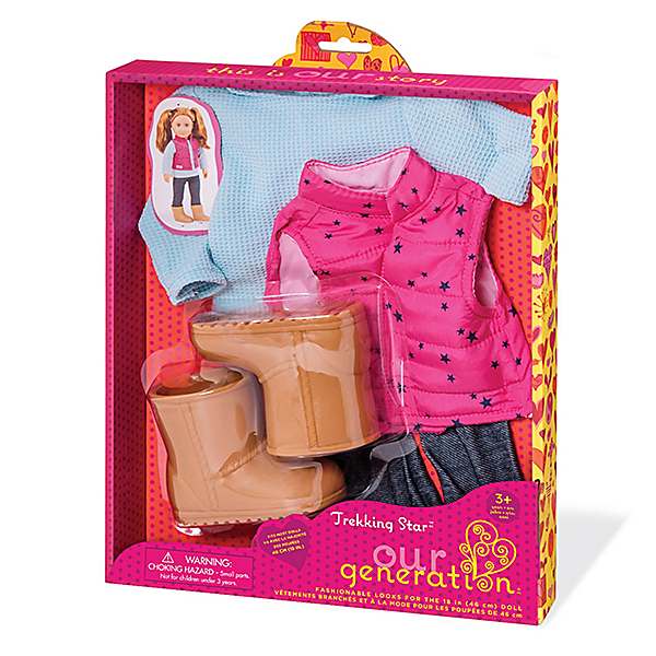 Our Generation Trekking Star Dolls Outfit