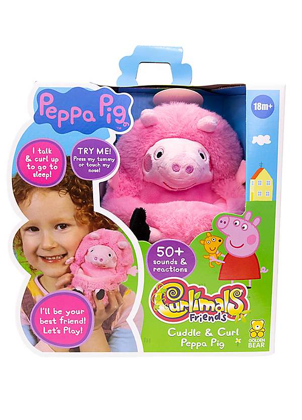 Peppa Pig Cuddle Curl Peppa Pig Grattan