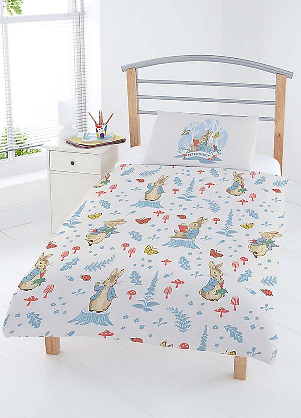 Peter Rabbit Forest Life Reversible Duvet Cover Set Grattan