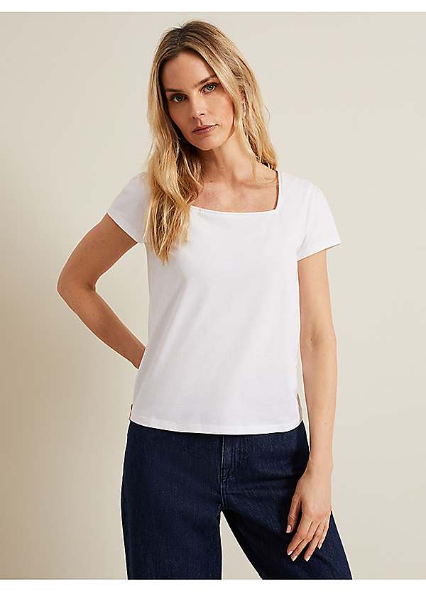 Phase Eight Bella Square-Neck Top | Grattan