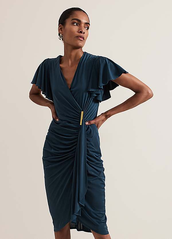 sachin and babi light blue dress Phase Eight Donna Green Bodycon Dress