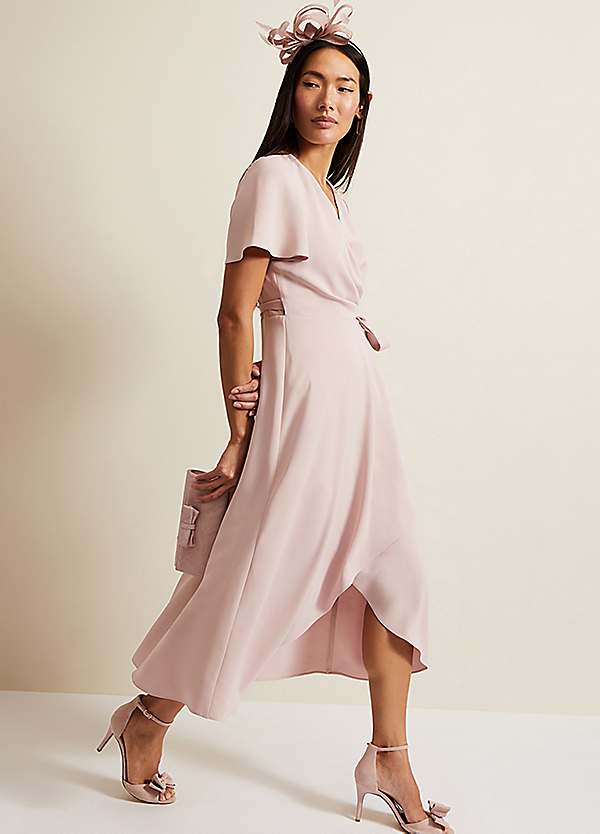【PHASE EIGHT】Jaqlyn Spot Dress ポルカドット フリル ドレス Jaqlyn Spot Dress | Phase Eight UK |