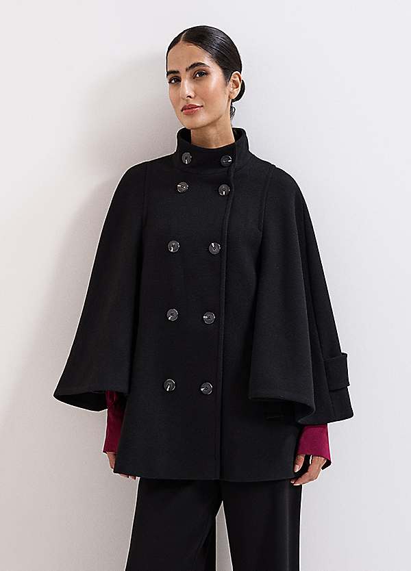 ジャケット・アウター Acka. flare cape coat Phase Eight Katlin Cape Coat | Grattan