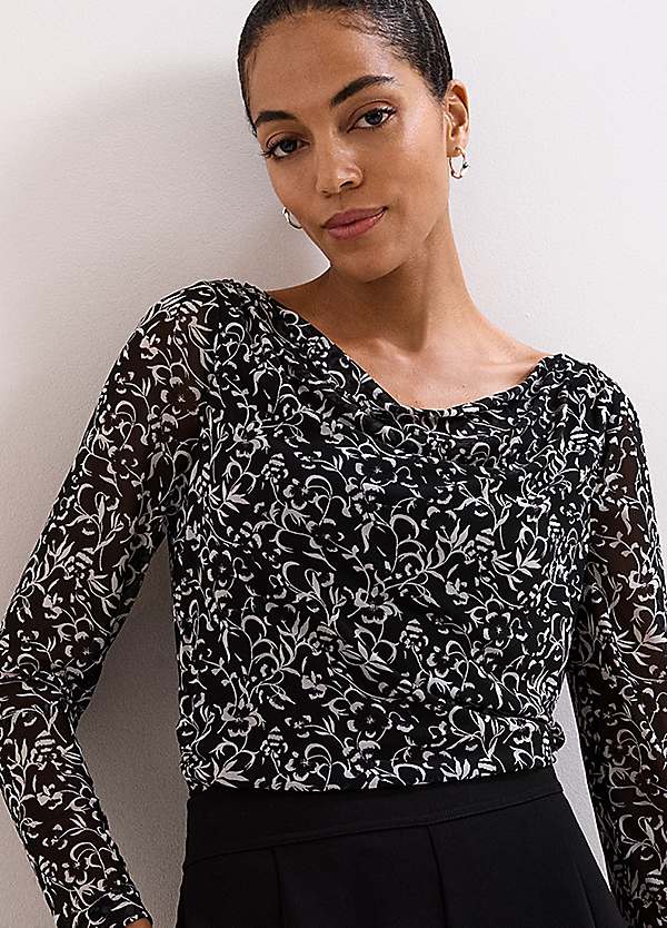 Phase Eight Tammy Cowl Neck Top Grattan