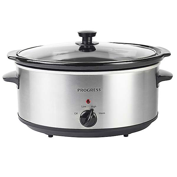 Daewoo 6.5L Stainless Steel Slow Cooker