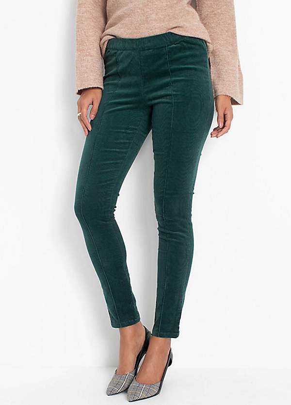 Pull On Cord Leggings by bonprix | Grattan