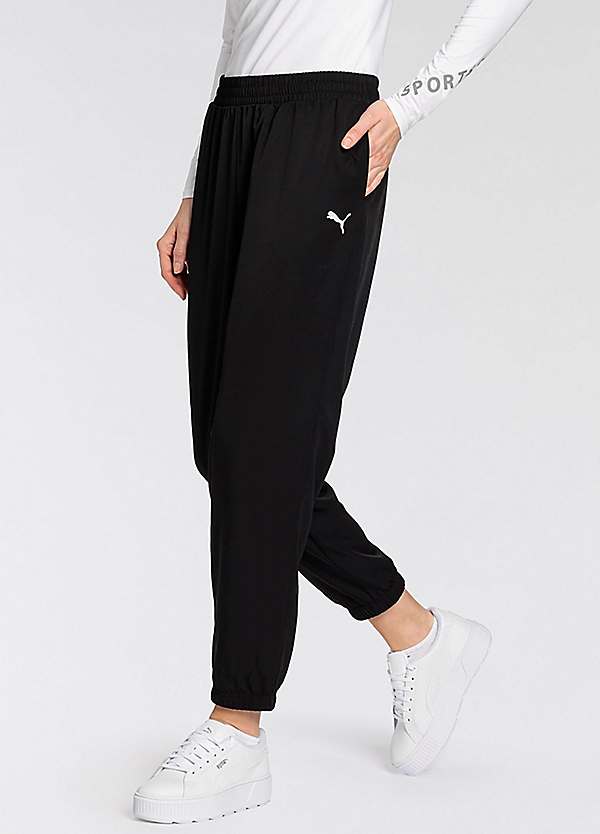 Polyester puma sweatpants best sale