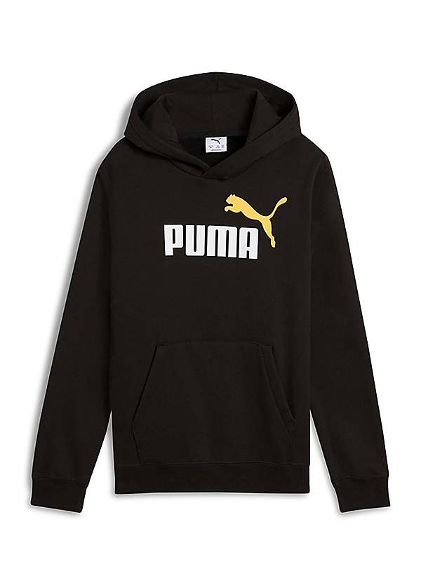 Puma Kids No.1 Logo Long Sleeve Hoodie | Grattan