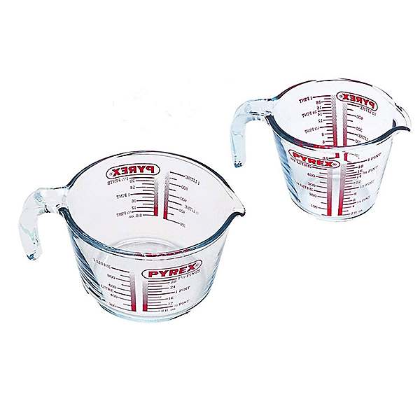 Classic Glass Measure jug High resistance 1,0 L with lid - Pyrex