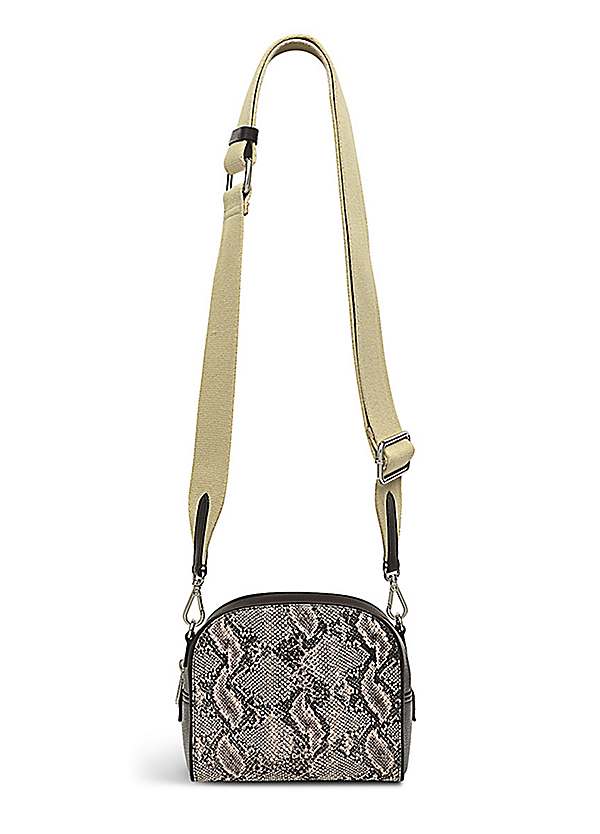 Radley London Arden Crescent Faux Snake Small Zip Around Cross