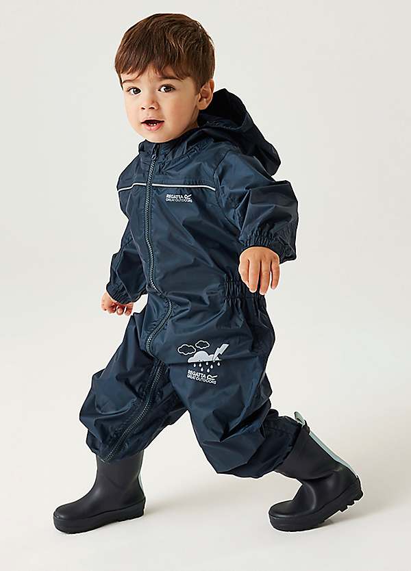 Regatta Kids Puddle IV Waterproof Puddle Suit Grattan